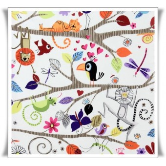 Retal tela siesta animal - 37 cms