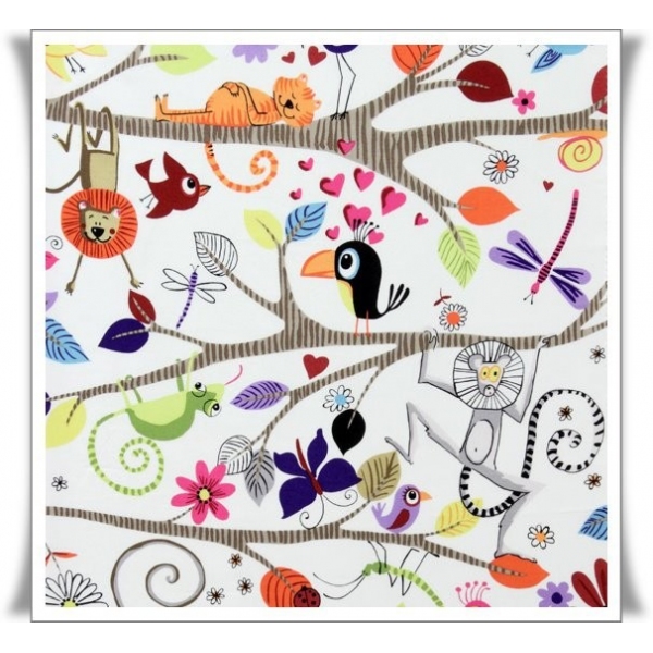 Retal tela siesta animal - 37 cms