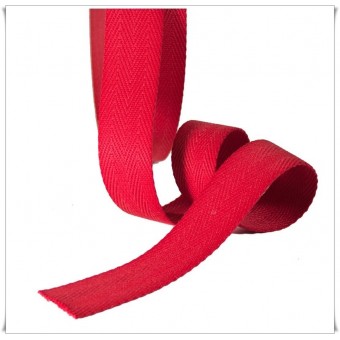 Cinta de cinturon roja