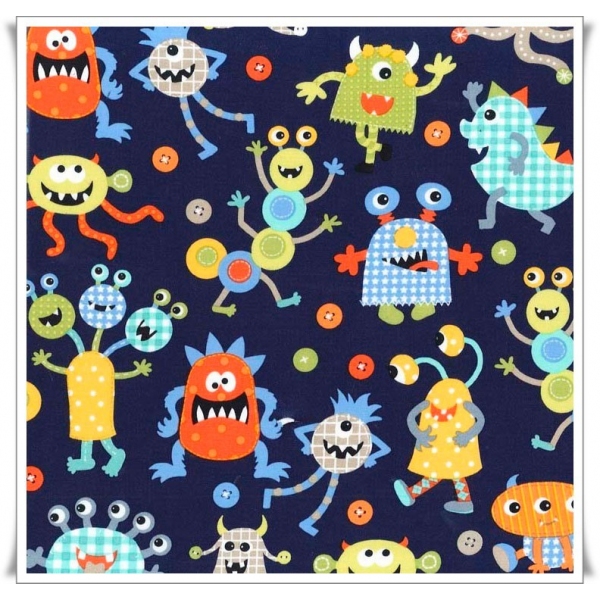 Fat quarter monster mash