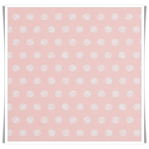 Retal loneta algodones rosa - 100cms