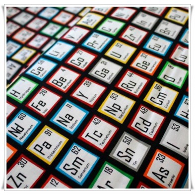 Fat quarter tela tabla periódica