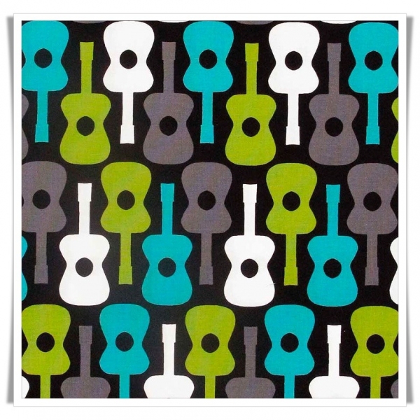 Fat quarter Guitarras