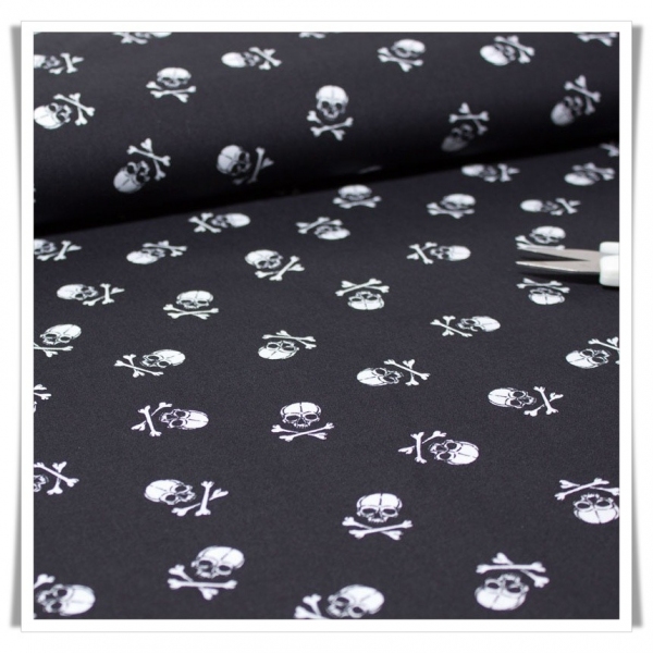 Tela mini piratas negro Tela mini piratas negro