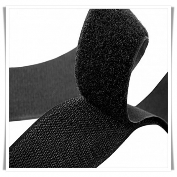 Velcro para coser negro - 3 cms