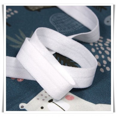 Bies elastico para lenceria en color blanco - Foe