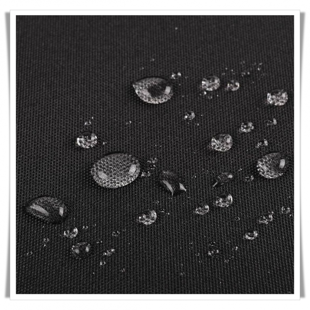 Tejido canvas impermeable negro Tejido canvas impermeable negro