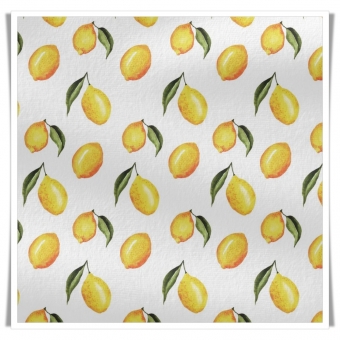 Tela estampado limones