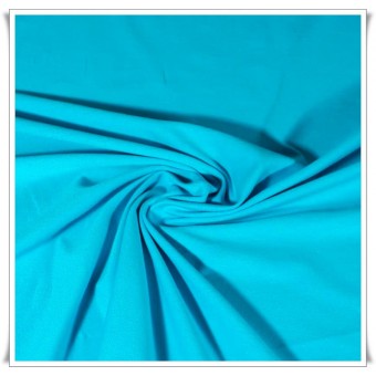 Tela de punto jersey azul Turquesa