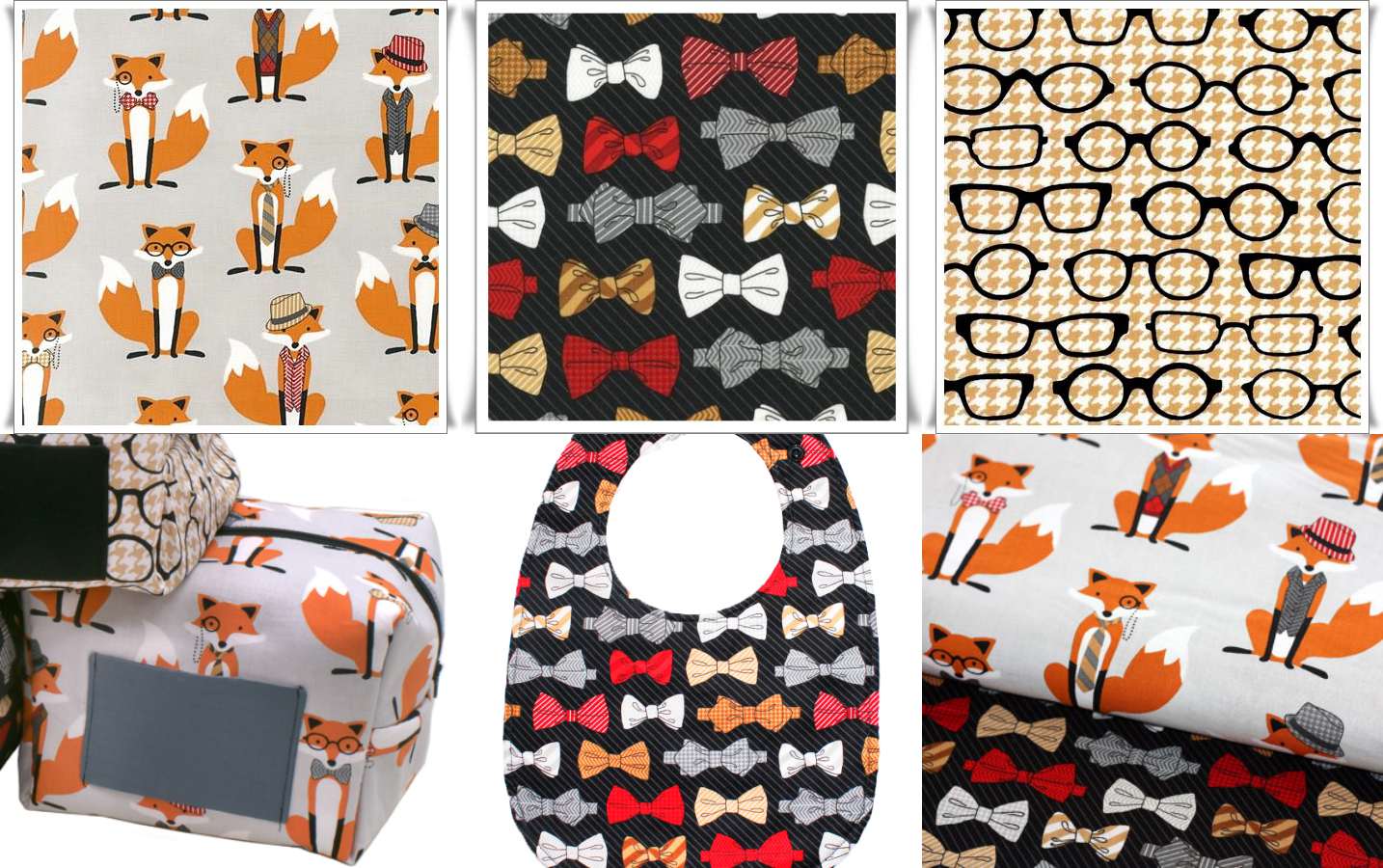 Tejidos con estampados originales estilo pata de gallo