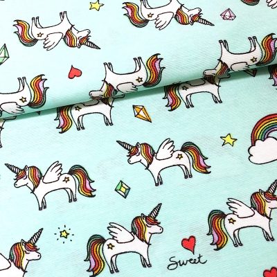 Loneta unicornios