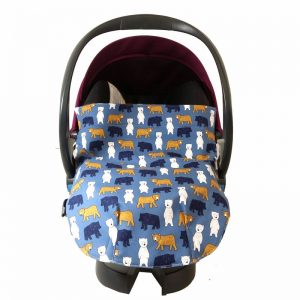 Funda tela infantil osos