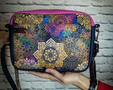 Telas para bolsos estampado mandala