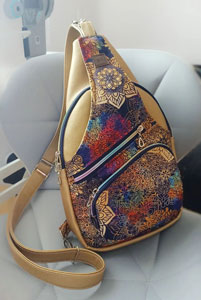 Mandala tela mochila