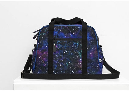 Bolsa deporte con tela cosmos