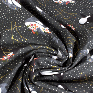 Detalle tela ballenas