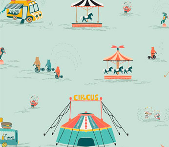fat quarter circus de Art Gallery