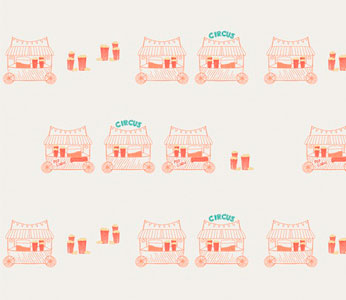 fat quarter poppin stand de Art Gallery