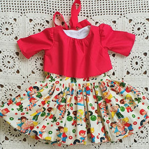 Vestido tela candy shop