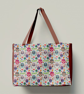 Bolsa calaveras