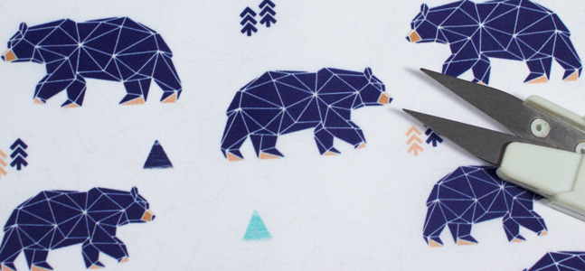 Detalle forro impermeable osos nordicos