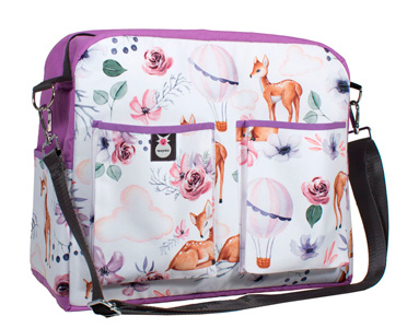 Bolsa maternal loneta ciervos Bolsa maternal loneta ciervos