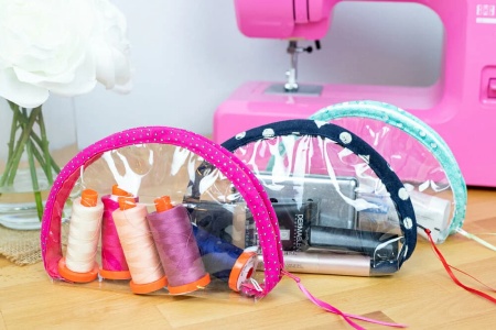 Tela de plastico para coser manualidades