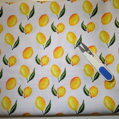 Tela limones detalle