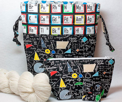 Neceser tela tabla periodica
