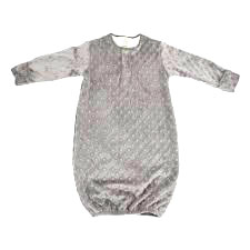 Pijama minkee gris claro