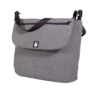 Tela softshell gris bolso