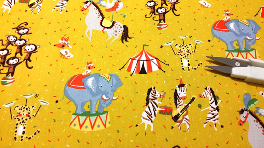 Tela infantil circo