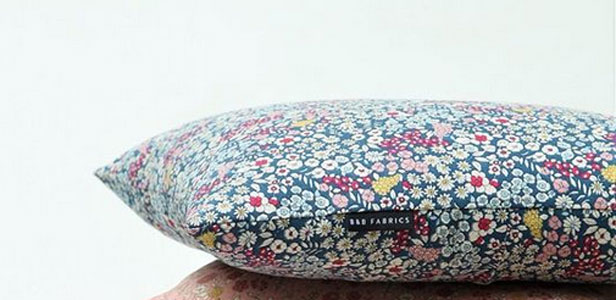 Funda almohada mini flores