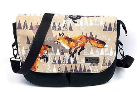 Bandolera tela fox