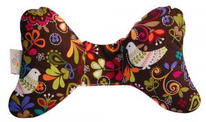 Almuhada en forma de lazo con tela paisley