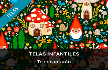 Telas infantiles bonitas